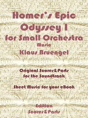 cover image of Homer's Epic Odyssey I for Small Orchestra Music